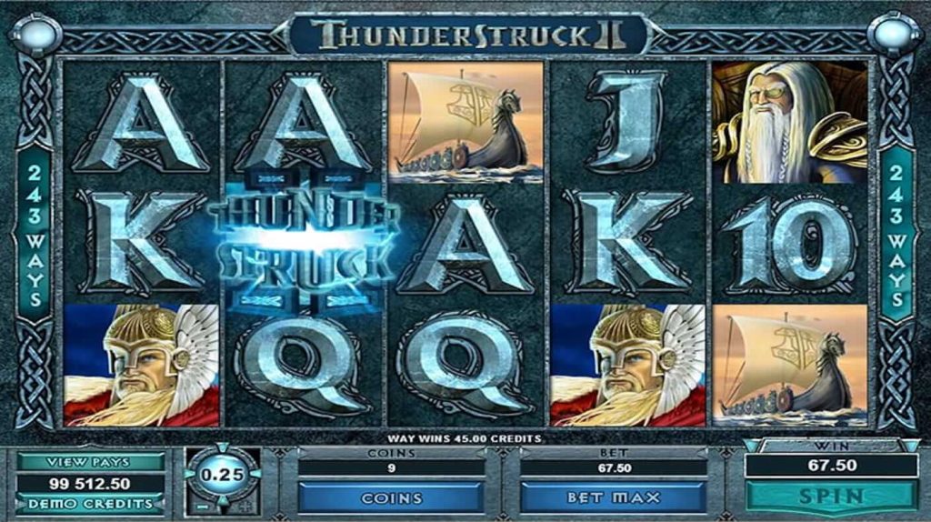 Spēlēt bezmaksas Thunderstruck 2
