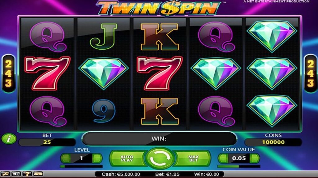 Играть бесплатно Twin Spin