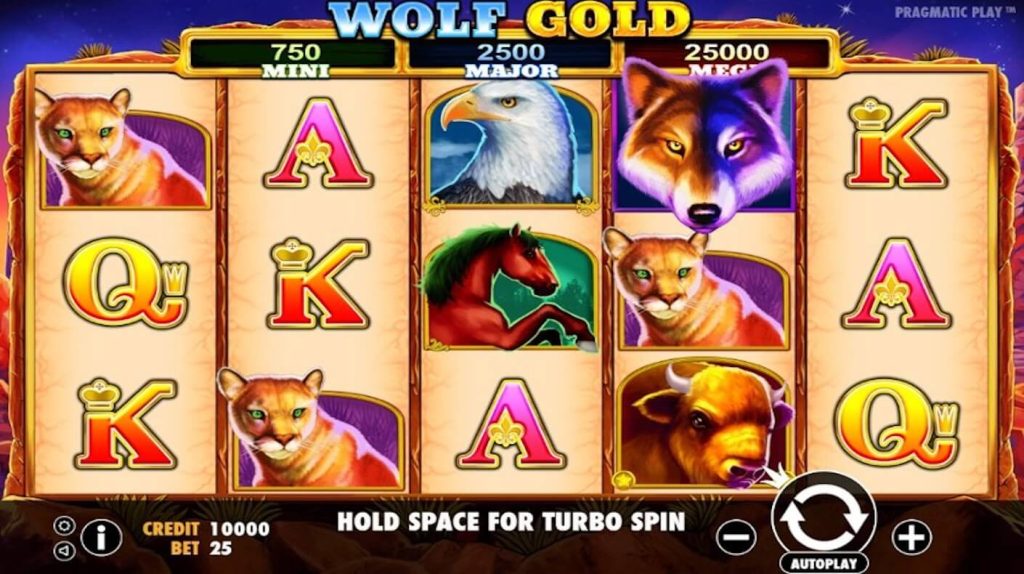 Spēlēt bezmaksas Wolf Gold