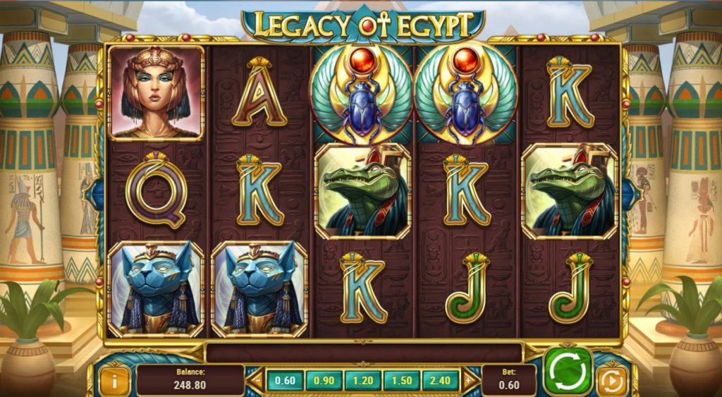 Играть бесплатно Legacy of Egypt