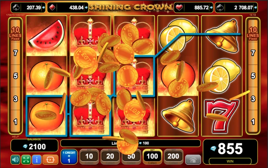 Spēlēt bezmaksas Shining Crown