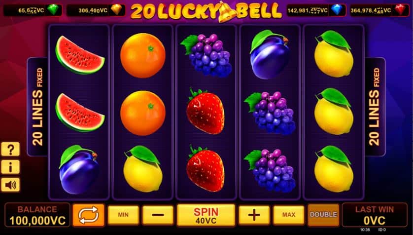 Spēlēt bezmaksas 20 Lucky Bell