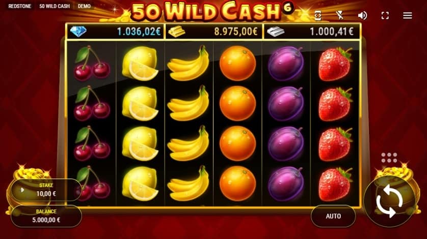 Spēlēt bezmaksas 50 Wild Cash