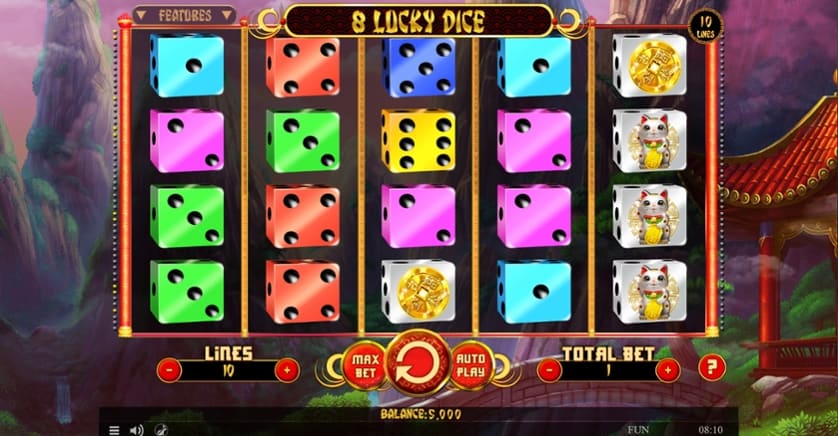 Spēlēt bezmaksas 8 Lucky Dice