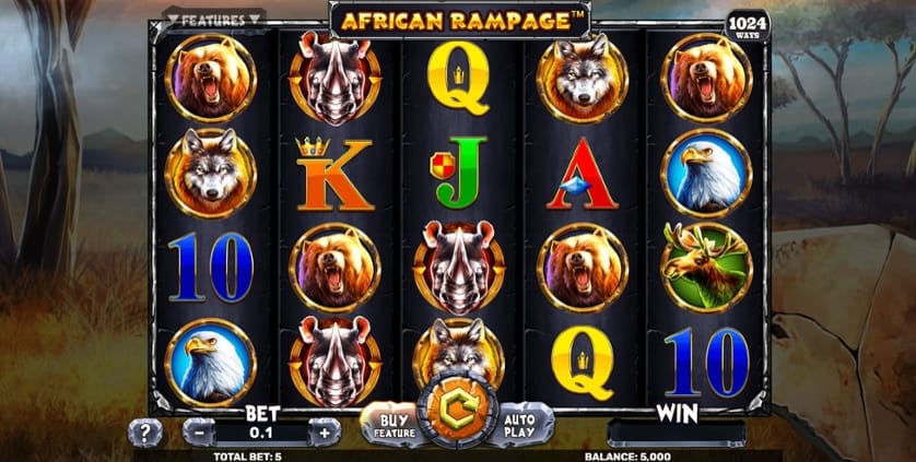Spēlēt bezmaksas African Rampage