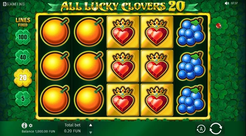 Spēlēt bezmaksas All Lucky Clovers