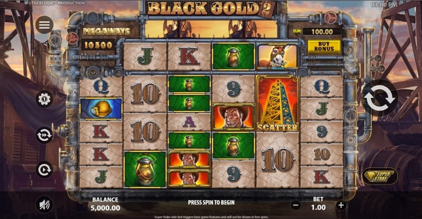 Spēlēt bezmaksas Black Gold 2 Megaways