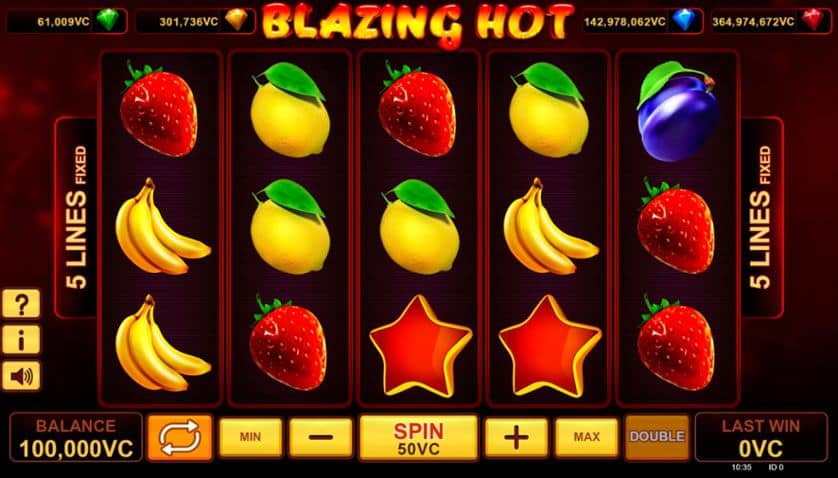 Spēlēt bezmaksas Blazing Hot