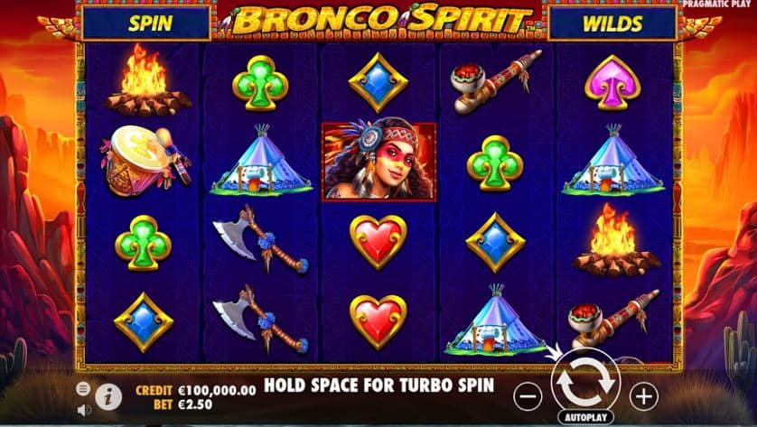 Spēlēt bezmaksas Bronco Spirit