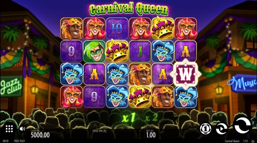 Spēlēt bezmaksas Carnival Queen