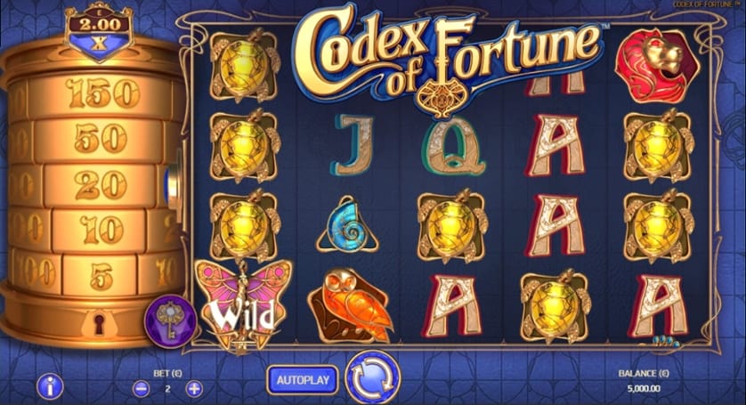 Spēlēt bezmaksas Codex Of Fortune