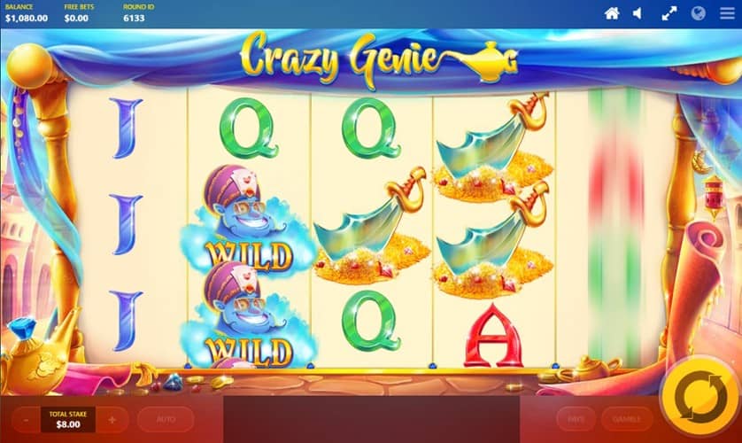 Spēlēt bezmaksas Crazy Genie