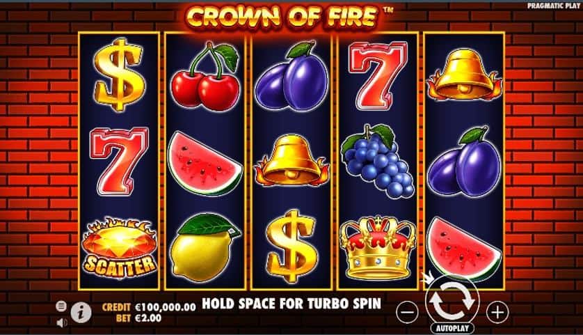 Spēlēt bezmaksas Crown Of Fire