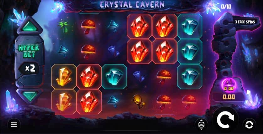 Spēlēt bezmaksas Crystal Cavern