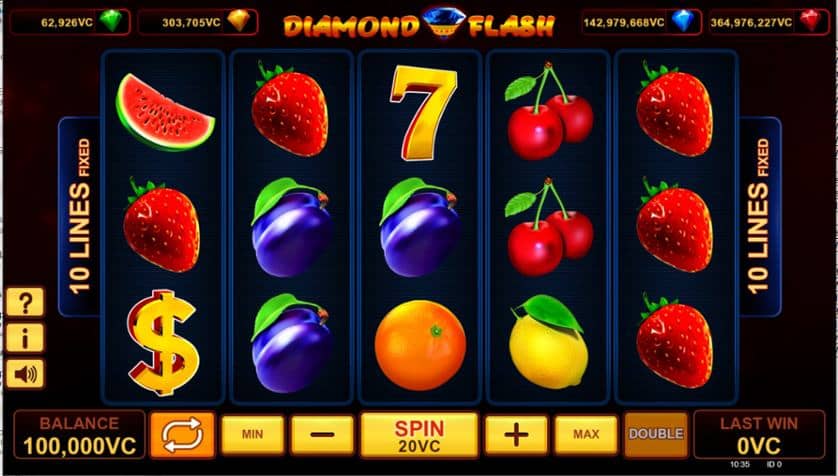 Spēlēt bezmaksas Diamond Flash