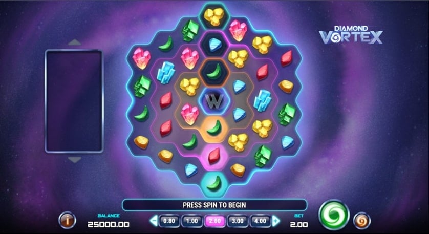Spēlēt bezmaksas Diamond Vortex