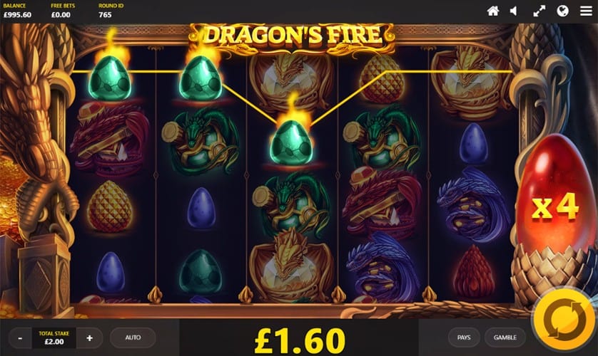 Spēlēt bezmaksas Dragon’S Fire