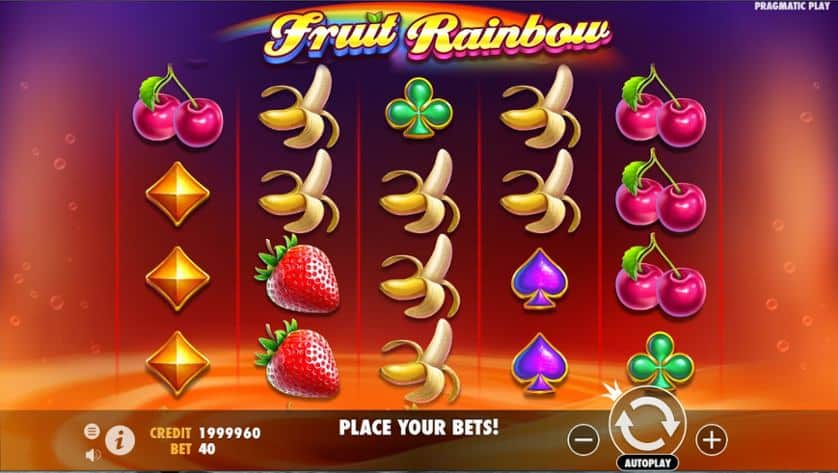 Spēlēt bezmaksas Fruit Rainbow