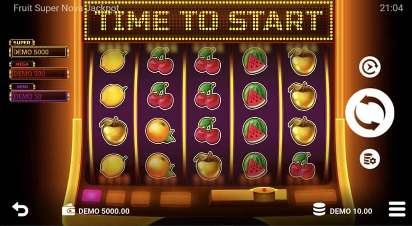 Spēlēt bezmaksas Fruit Super Nova Jackpot