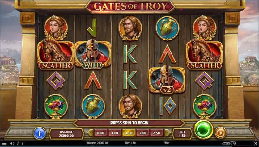 Spēlēt bezmaksas Gates Of Troy
