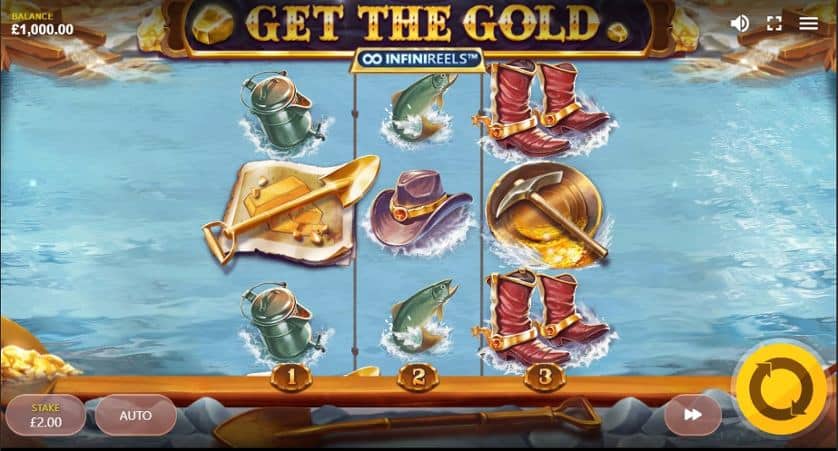 Spēlēt bezmaksas Get The Gold Infinireels