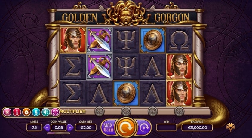 Spēlēt bezmaksas Golden Gorgon