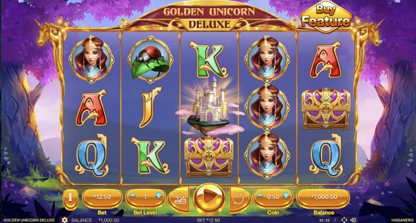 Spēlēt bezmaksas Golden Unicorn Deluxe
