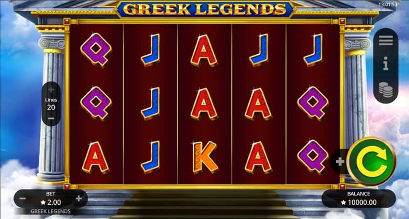 Spēlēt bezmaksas Greek Legends