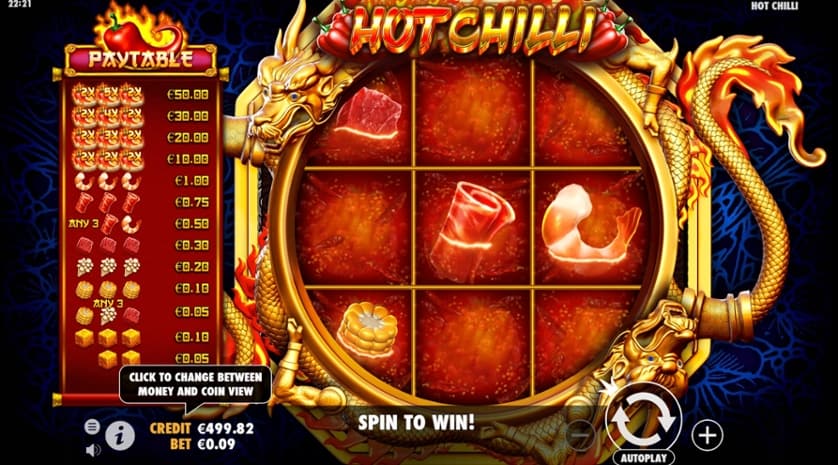 Spēlēt bezmaksas Hot Chilli