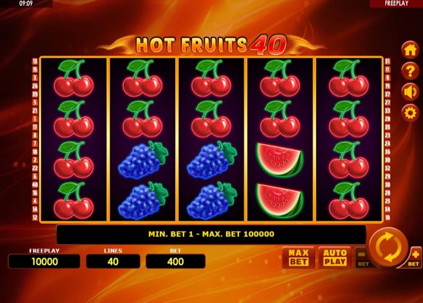 Spēlēt bezmaksas Hot Fruits 40