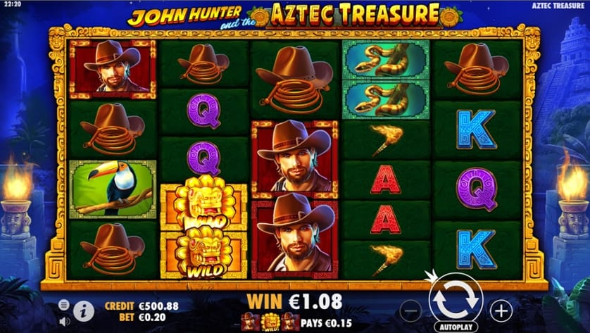 Spēlēt bezmaksas John Hunter And The Aztec Treasure