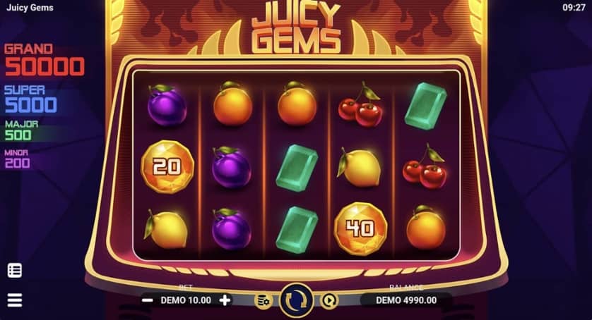 Spēlēt bezmaksas Juicy Gems