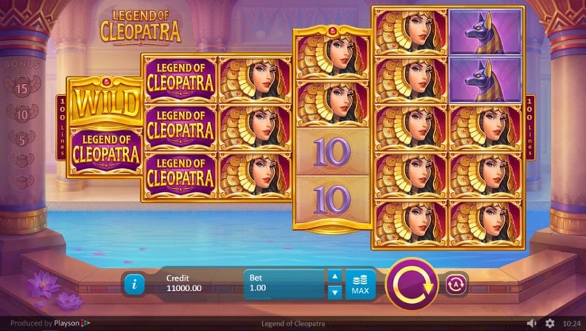 Spēlēt bezmaksas Legend Of Cleopatra