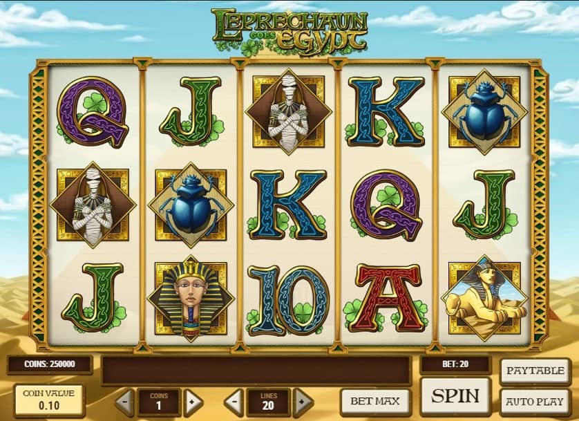 Spēlēt bezmaksas Leprechaun Goes Egypt
