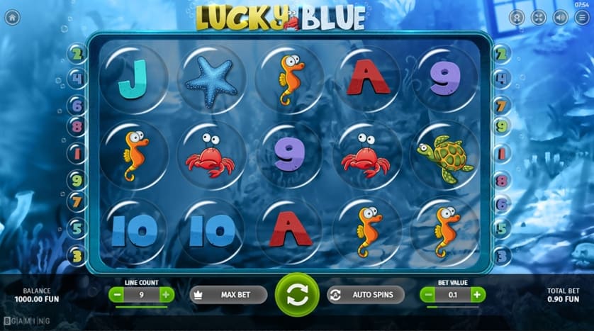 Spēlēt bezmaksas Lucky Blue