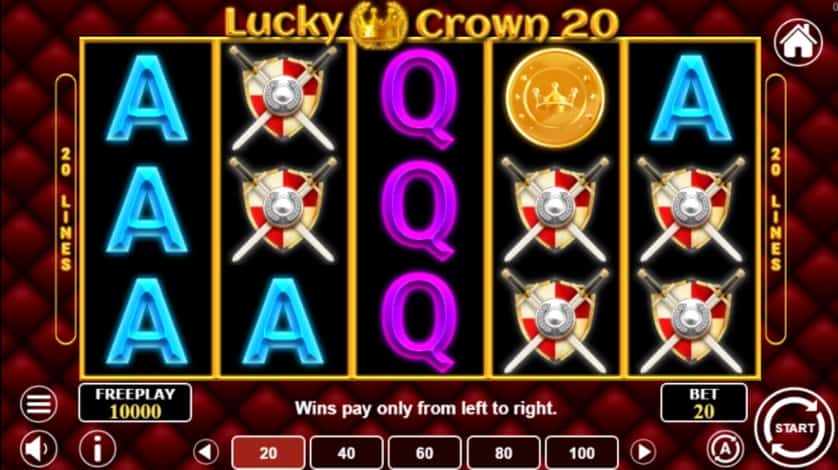 Spēlēt bezmaksas Lucky Crown 20