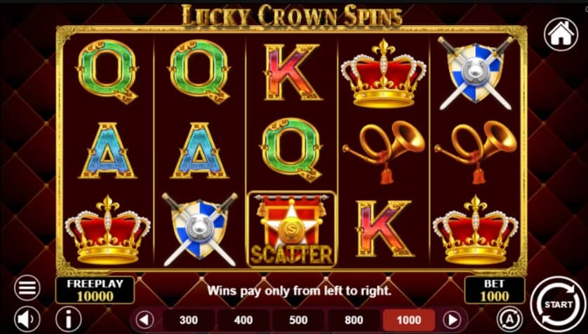 Spēlēt bezmaksas Lucky Crown Spins