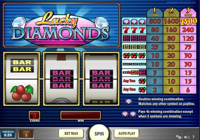 Spēlēt bezmaksas Lucky Diamonds