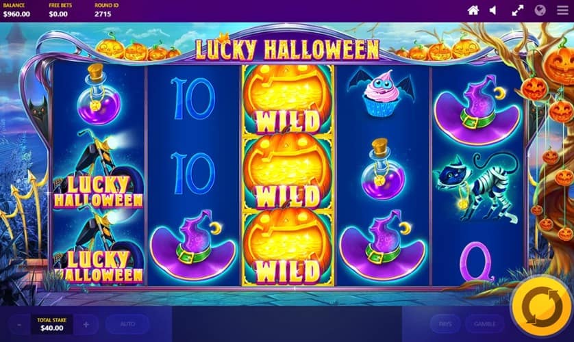 Spēlēt bezmaksas Lucky Halloween