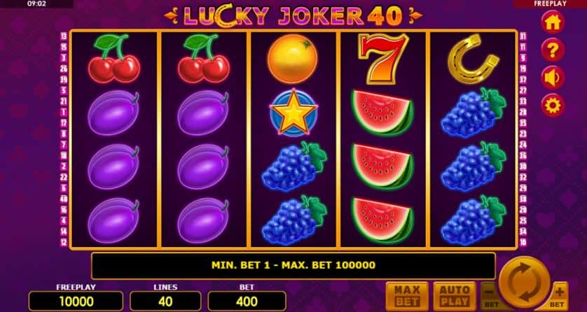 Spēlēt bezmaksas Lucky Joker 40