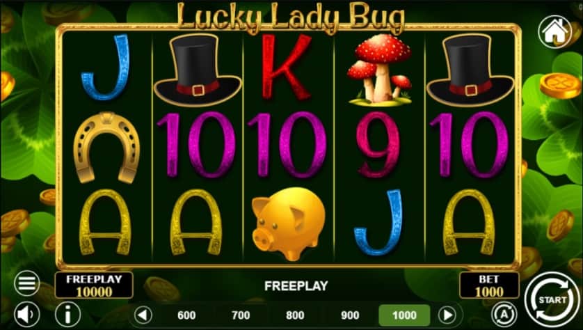 Spēlēt bezmaksas Lucky Lady Bug