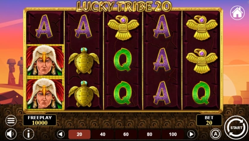 Spēlēt bezmaksas Lucky Tribe 20