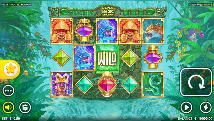 Spēlēt bezmaksas Mayan Magic Wildfire