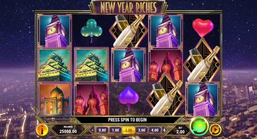 Spēlēt bezmaksas New Year Riches