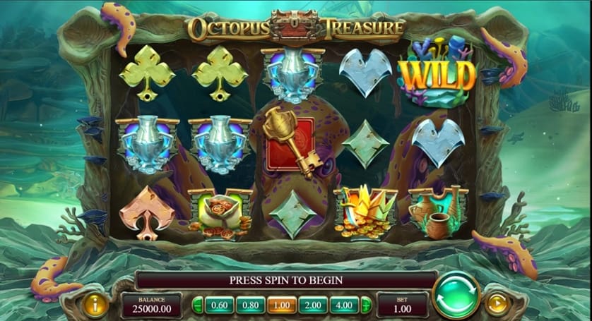 Spēlēt bezmaksas Octopus Treasure