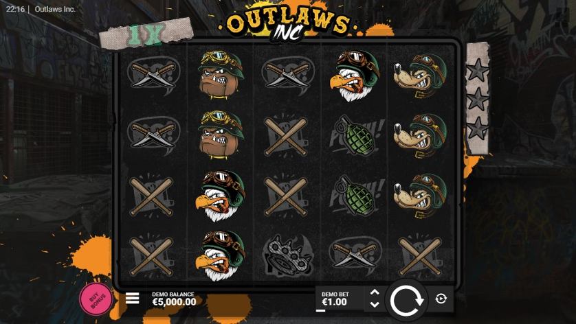 Spēlēt bezmaksas Outlaws Inc