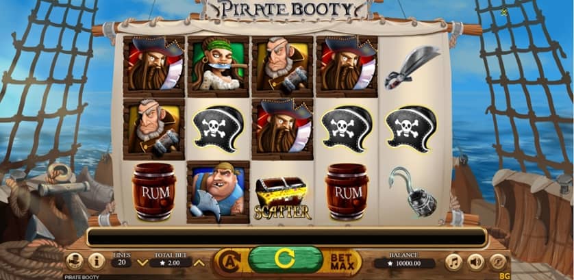 Spēlēt bezmaksas Pirate Booty
