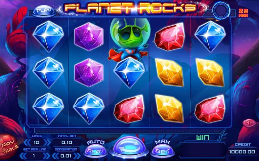 Spēlēt bezmaksas Planet Rocks