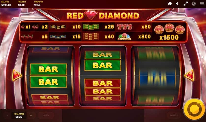 Spēlēt bezmaksas Red Diamond