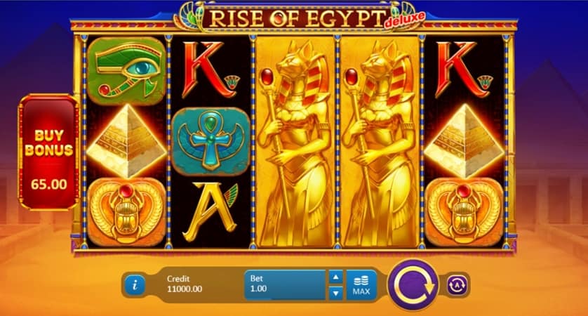 Spēlēt bezmaksas Rise Of Egypt Deluxe